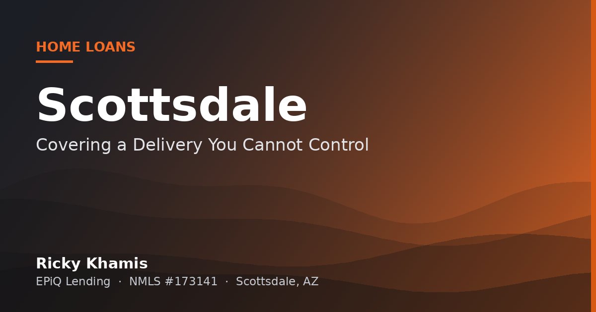 Extended Rate Locks on New Construction: Covering a Delivery You Cannot Control