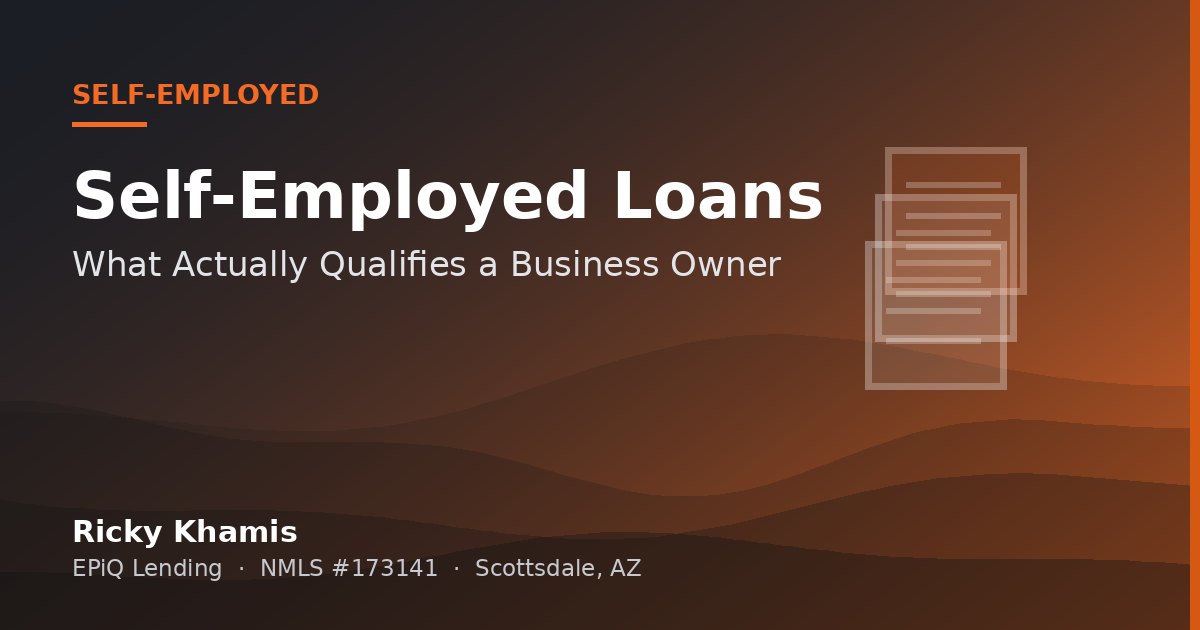 Self-Employed Home Loan FAQ: What Actually Qualifies a Business Owner