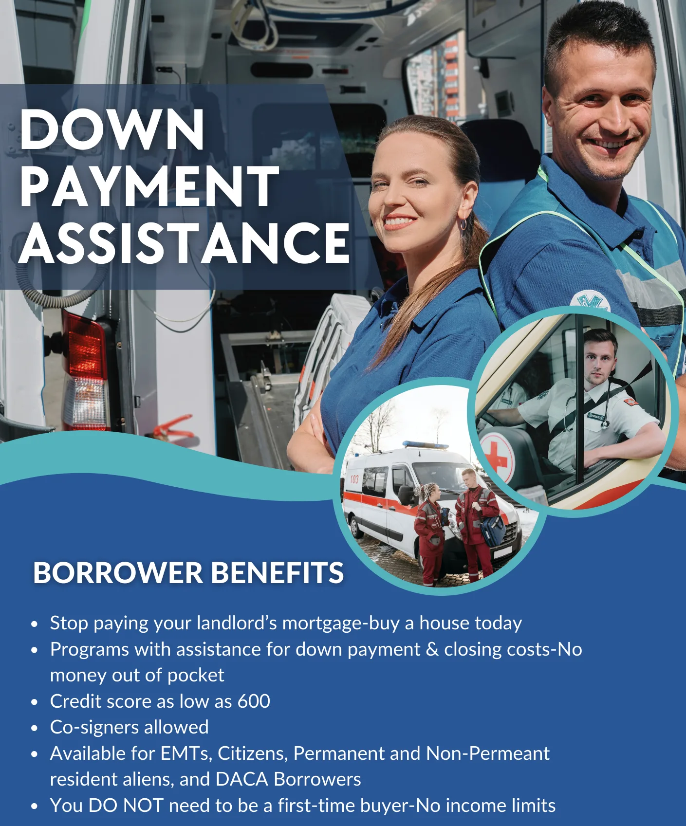 Loans for EMT & Paramedics